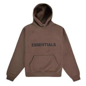 Brown Essentials Hoodie