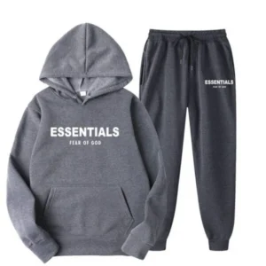 Essentials Fear Of God Dark Grey TrackSuit