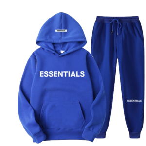 Essentials Hooded Blue Tracksuit