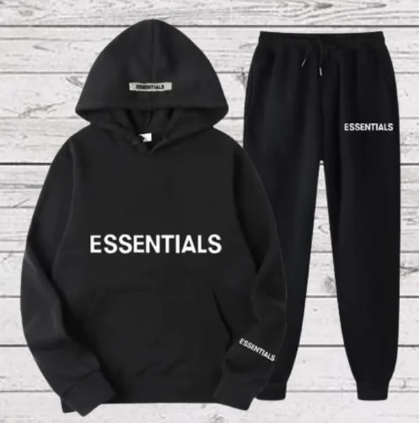 Essentials Tracksuit Black