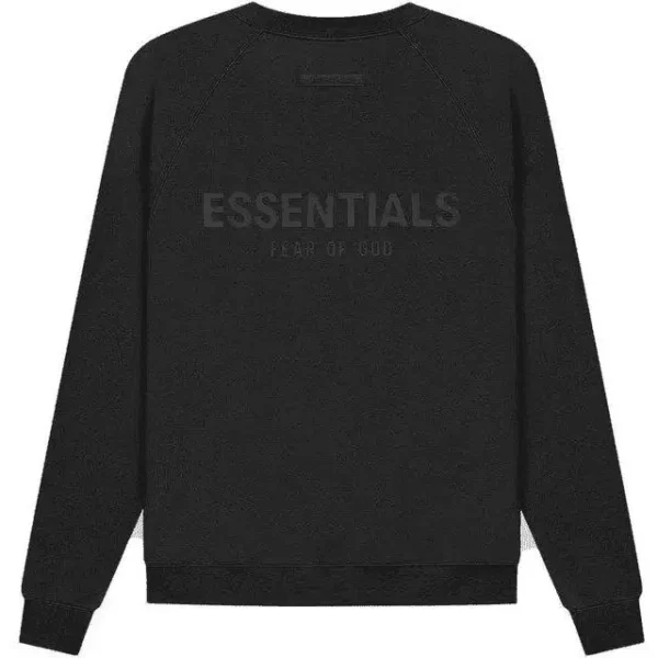 Fear Of God Black Essentials Sweatshirt