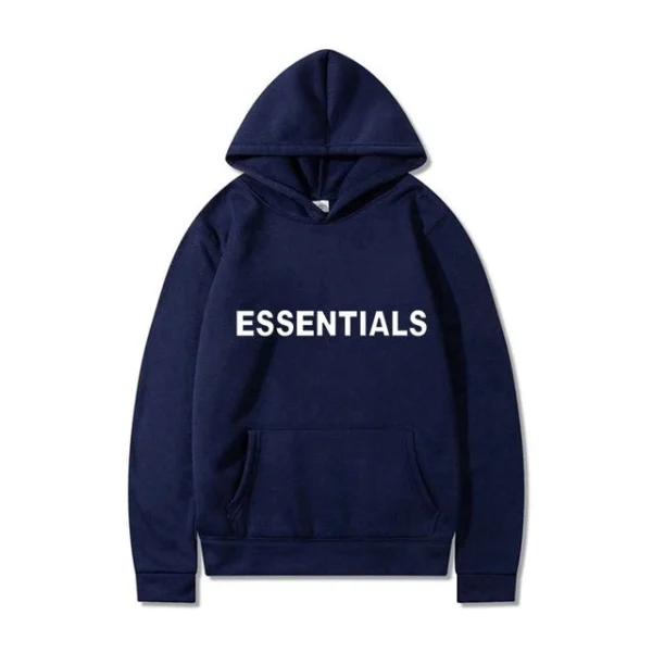 Fear of God Essentials Blue Hoodie